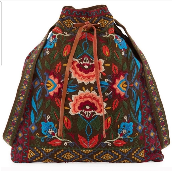 Johnny was IZAMAL DRAWSTRING TOTE - Picture 2 of 8